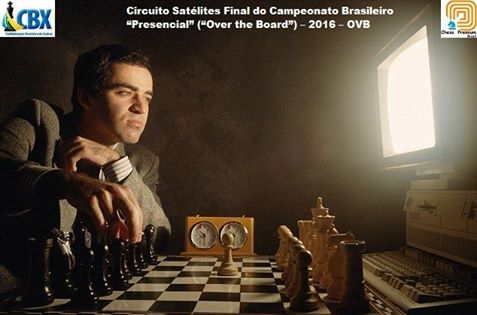 Circuito Satélites Final do Campeonato Brasileiro “Presencial” (“Over the Board”) – 2016 –&nbsp;OVB