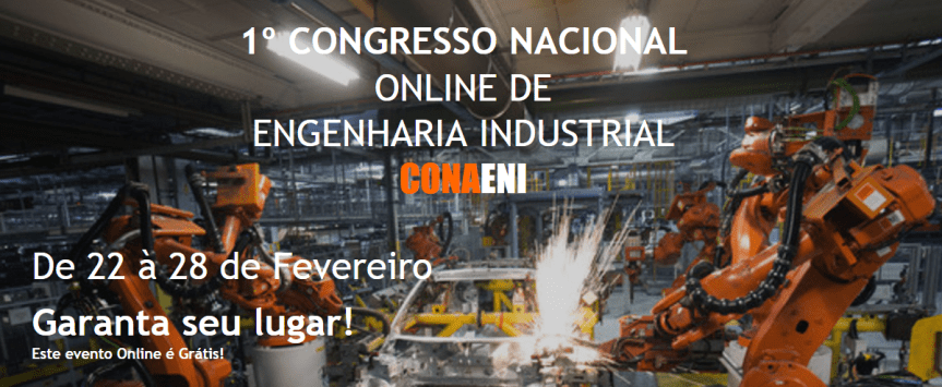 1º CONGRESSO NACIONAL ONLINE DE  ENGENHARIA INDUSTRIAL&nbsp;CONAENI