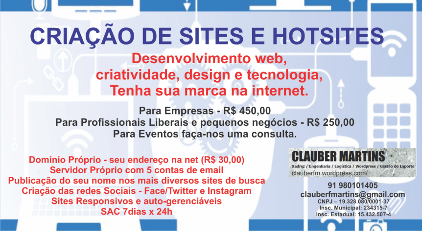 CRIAÇÃO DE SITES E HOT&nbsp;SITES