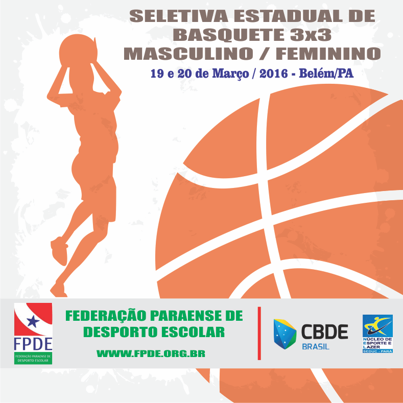 REUNIÃO FPDE – SELETIVA DE BASQUETE&nbsp;3×3