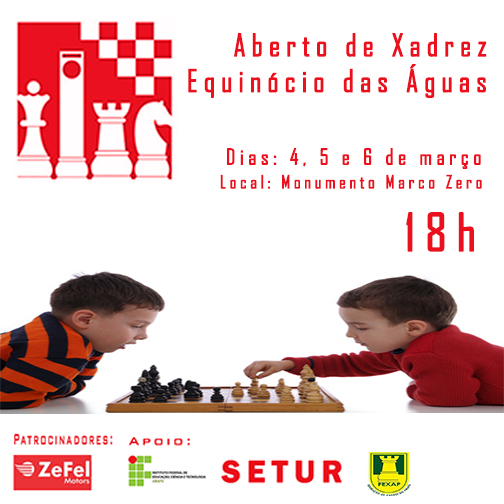 ABERTO DE XADREZ EQUINÓCIO DAS ÁGUAS – FEXAP – MACAPA/AP – RODADA&nbsp;02