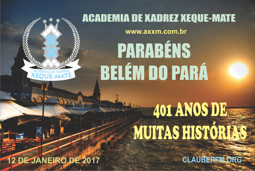 PARABÉNS BELÉM DO PARÁ – 401&nbsp;ANOS!!!
