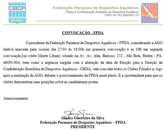 convocacaofpda