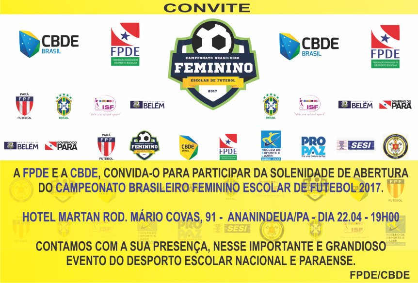 CAMPEONATO BRASILEIRO DE FUTEBOL FEMININO&nbsp;2017
