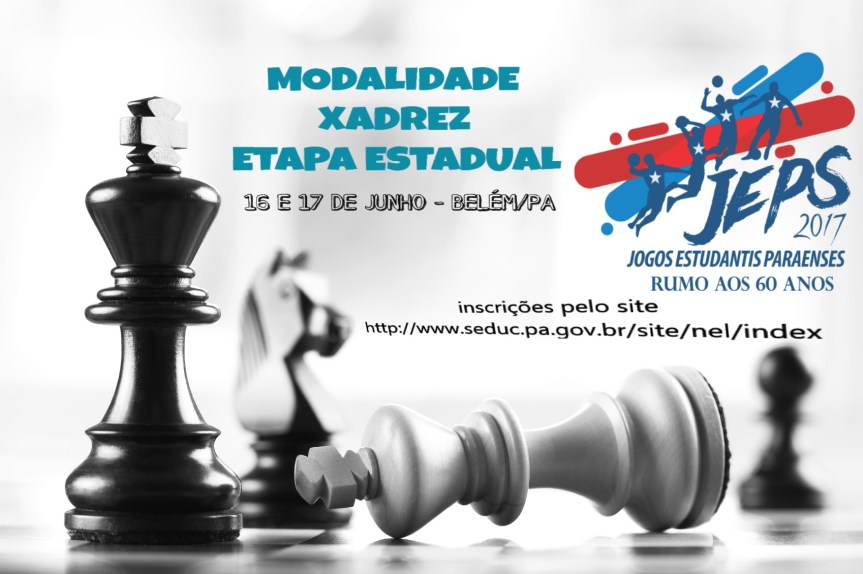 JEPS 2017 – MODALIDADE XADREZ – INSCRIÇÕES&nbsp;ABERTAS