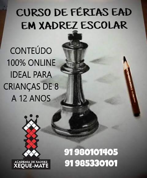CURSO DE FÉRIAS EAD EM XADREZ&nbsp;ESCOLAR