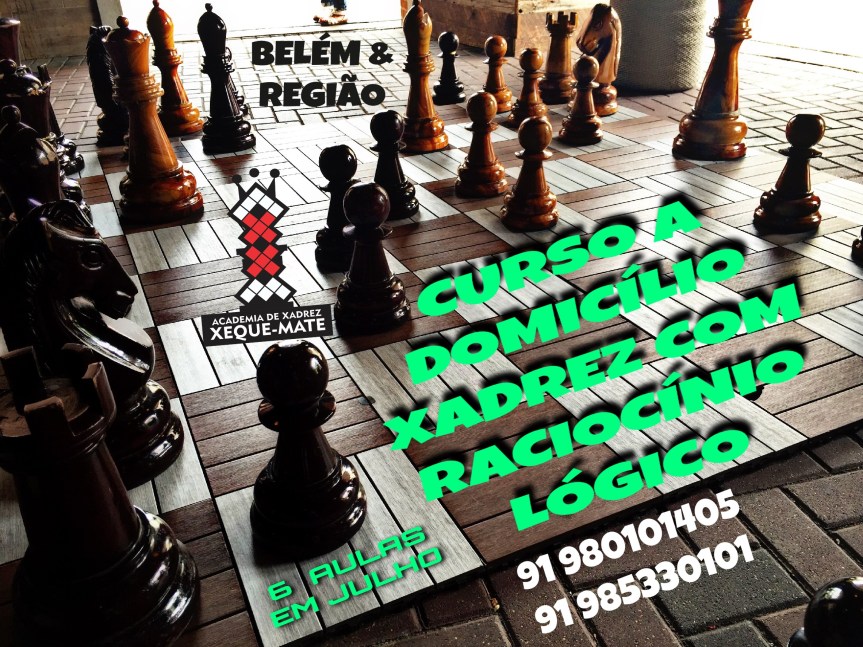 CURSO DE XADREZ EM DOMICÍLIO COM RACIOCÍNIO&nbsp;LÓGICO