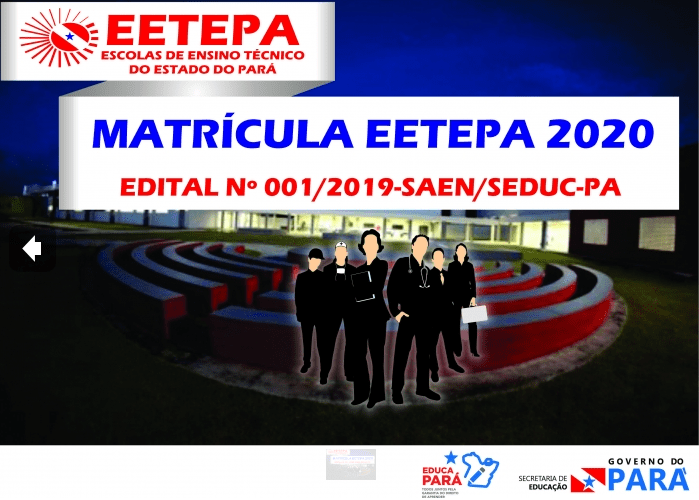 MATRÍCULA DIRETA EETEPA&nbsp;2020