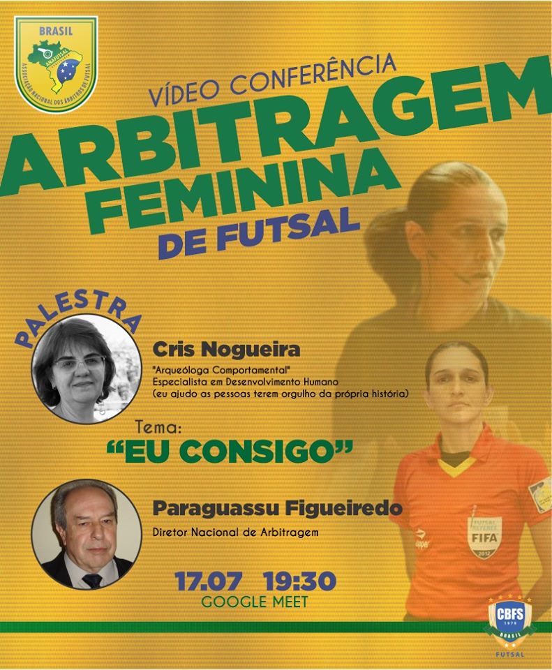 ANAFUTSAL LANÇA PROJETO EM PARCERIA COM A CBFS PARA A ARBITRAGEM FEMININA DE&nbsp;FUTSAL