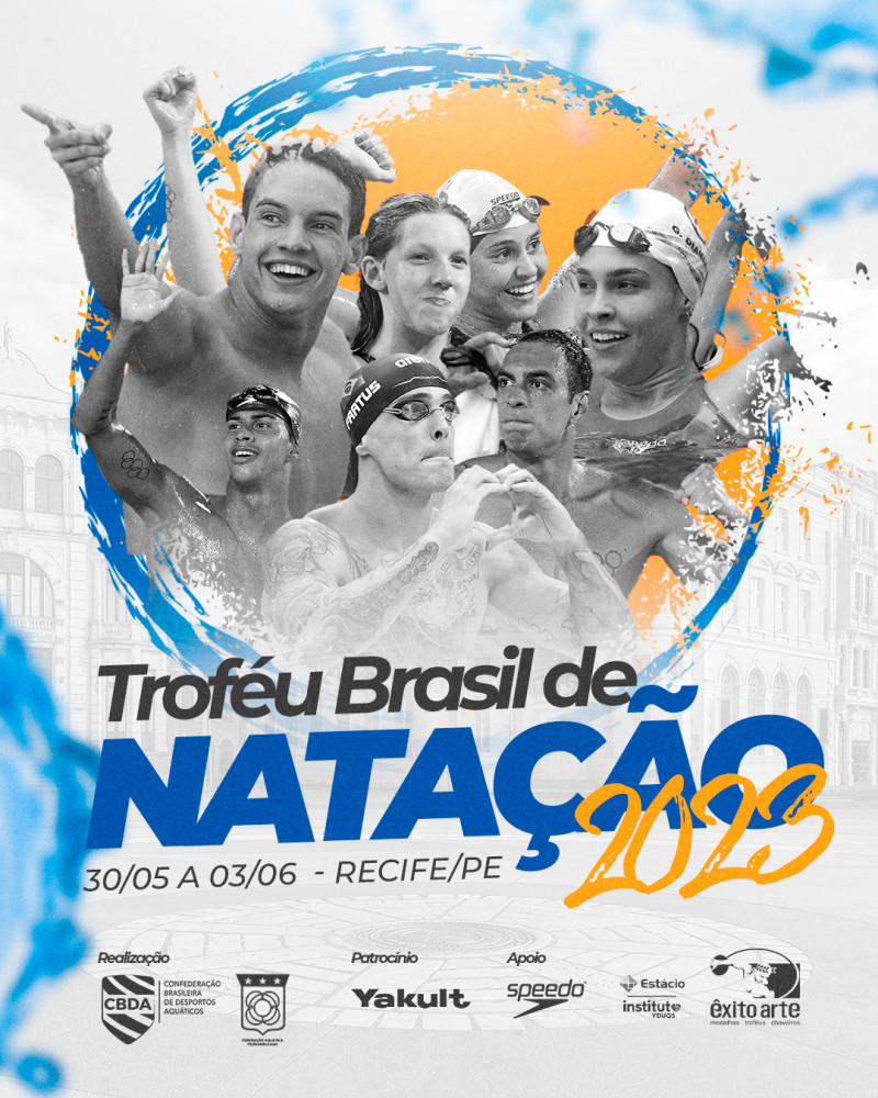 TROFÉU BRASIL DE NATAÇÃO SERÁ DISPUTADO NO PARQUE AQUÁTICO SANTOS DUMONT, EM&nbsp;RECIFE